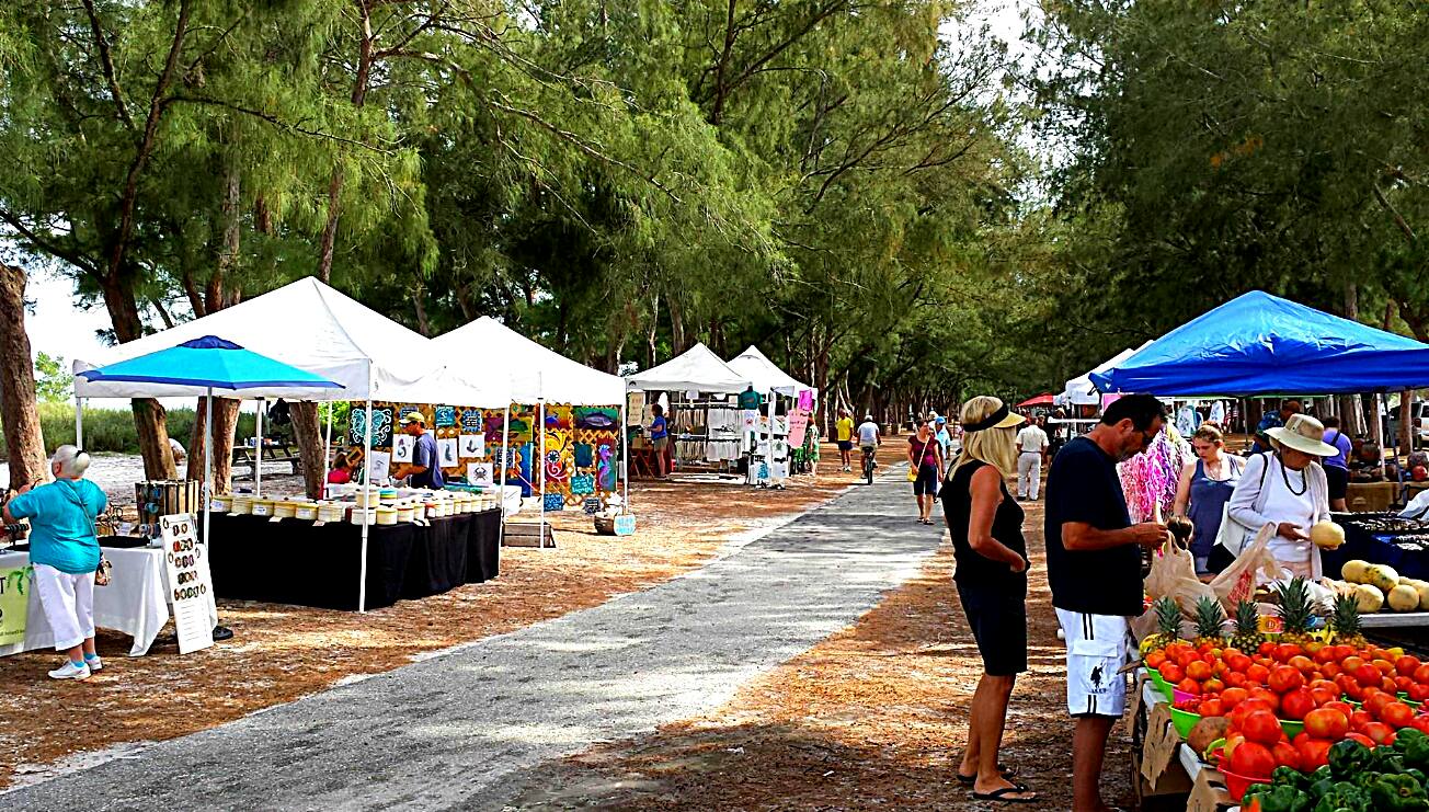 Coquina Beach market