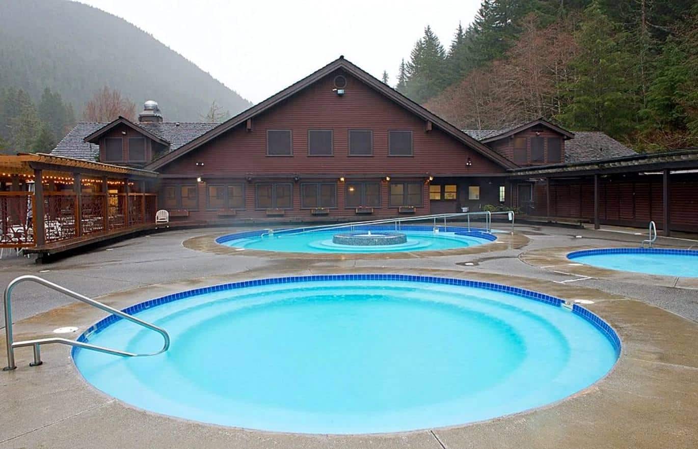 Sol-Duc Natural Hot Springs In Washington