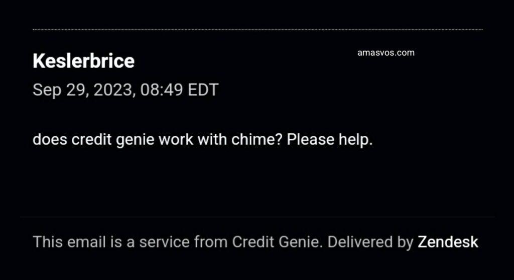 Does Credit Genie Work With Chime?